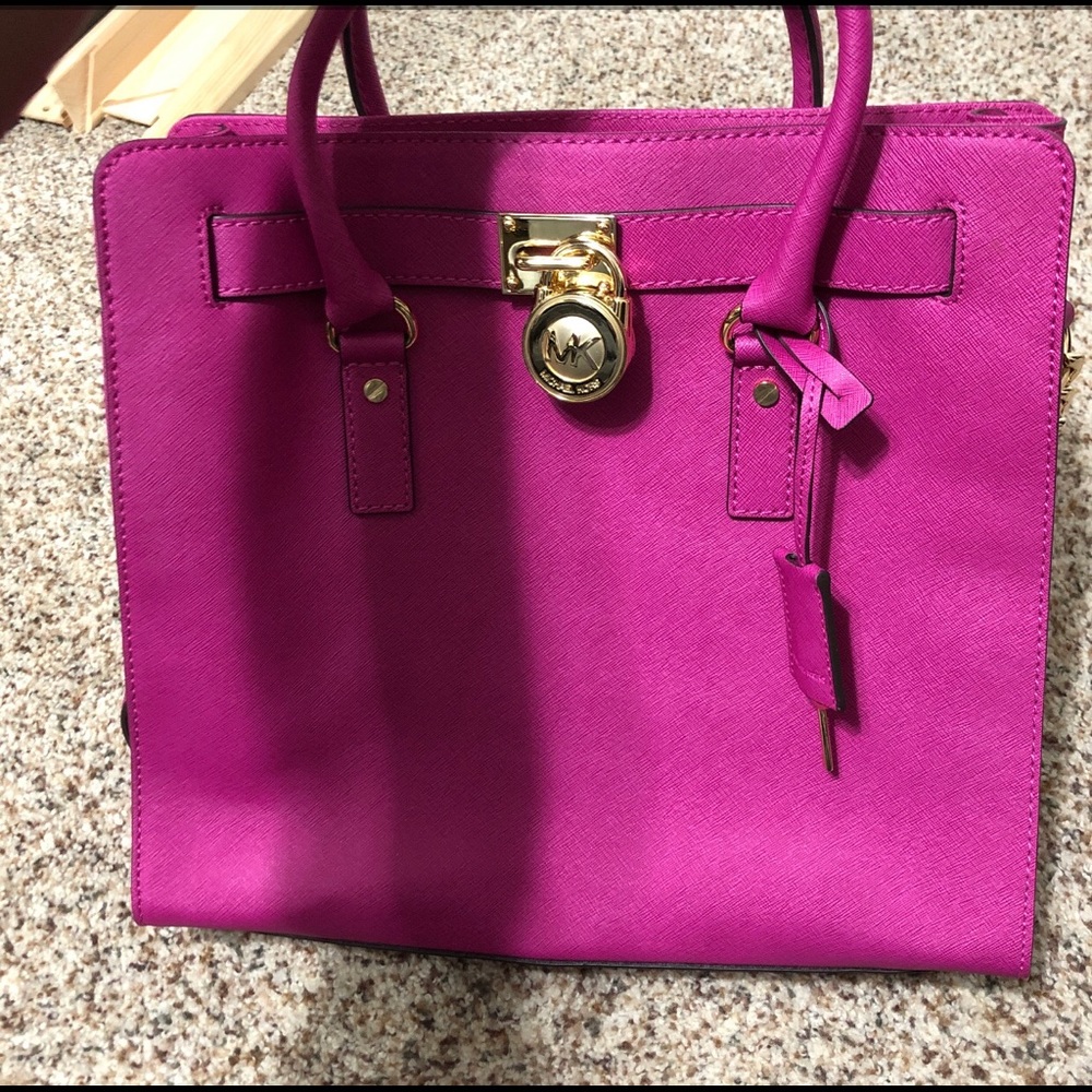 Michael Kors pink tote